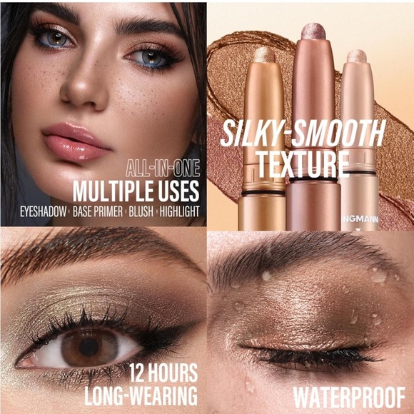 8 pieces Eyeshadow stick set creamy sets to matte - Picture 5 of 5